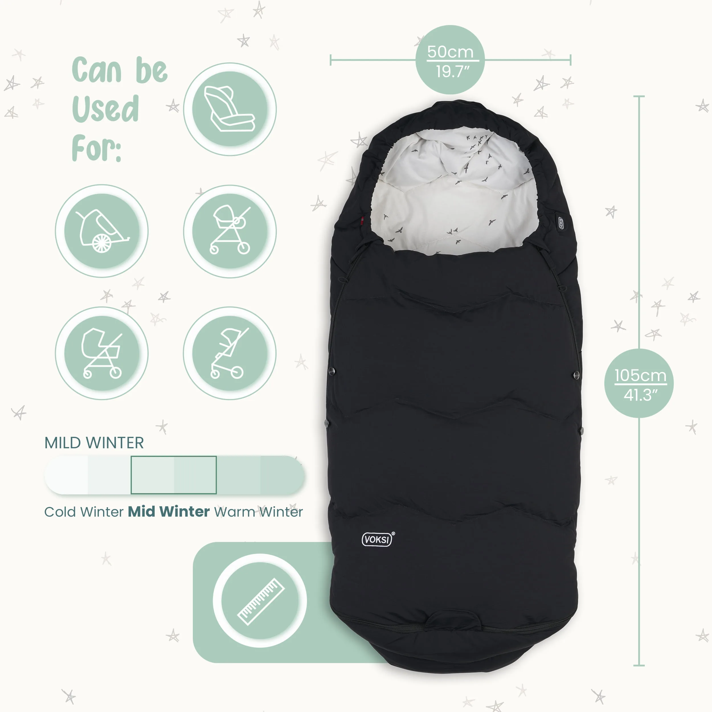 Voksi® Explorer Baby Sleeping Bag - Image 12
