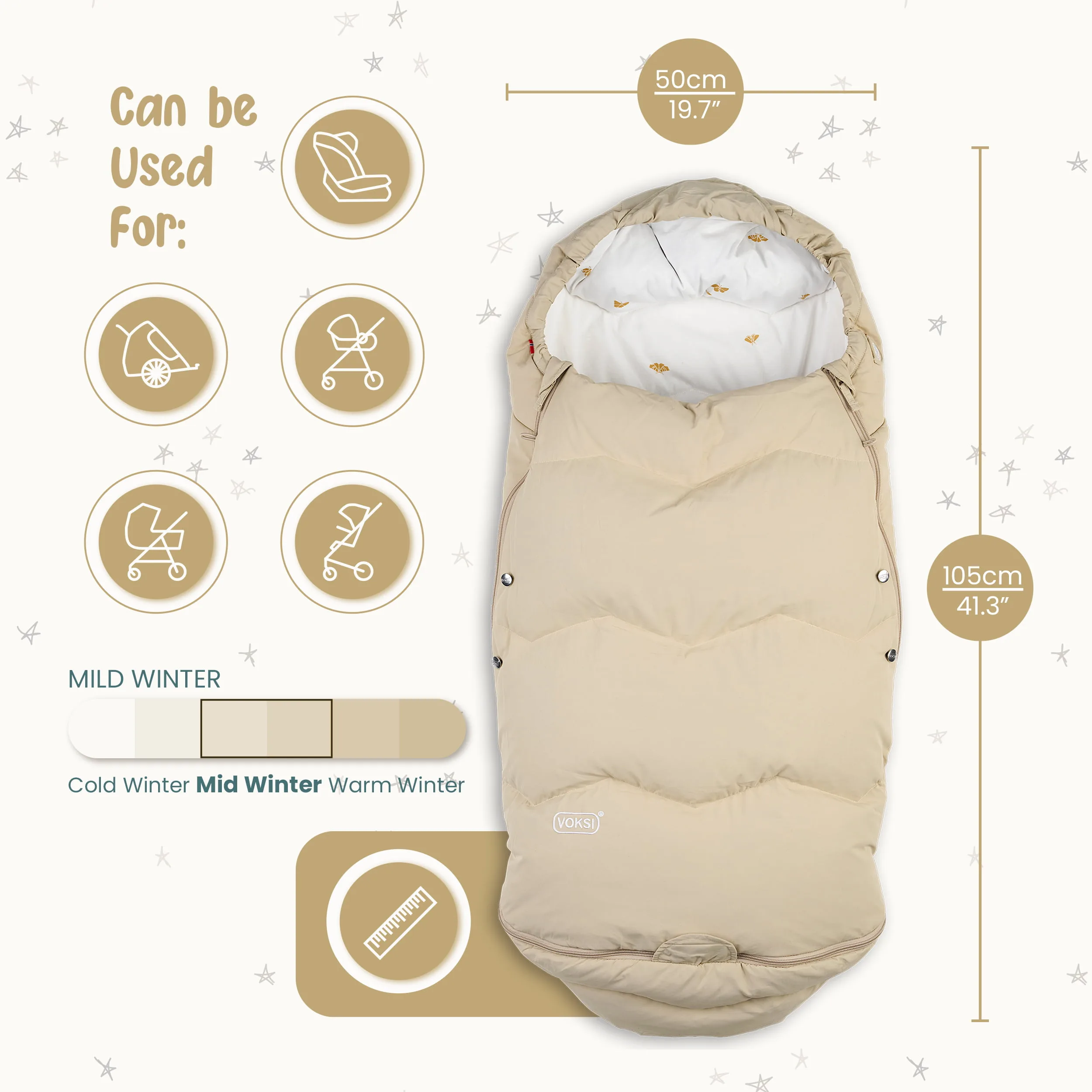 Voksi® Explorer Baby Sleeping Bag - Image 14