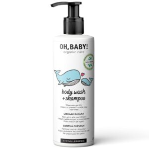 Oh, Baby! Organic & Vegan Body Wash+Shampoo, 250 ml